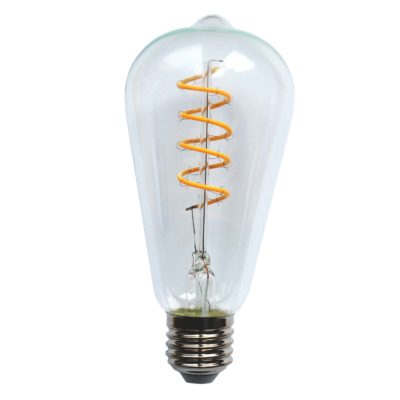 LED lemputė VINTAGE ST64-LS, 4W / 2200K / E27  