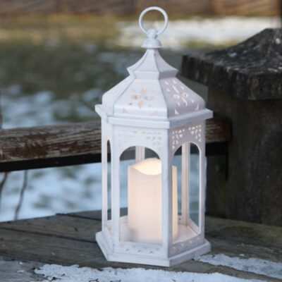 Baltas-sodo-zibintas-zvakide-LED-AMBRA-WHITE- 067-93-1