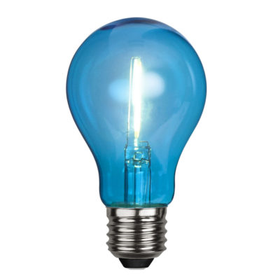 LED lemputė DECORATION PARTY BLUE, 1W / E27  