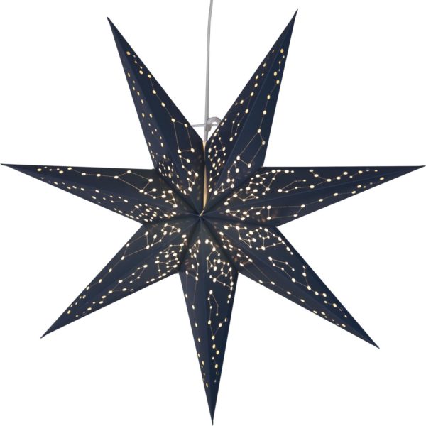 Popierinė žvaigždė BLUE STAR 60CM  