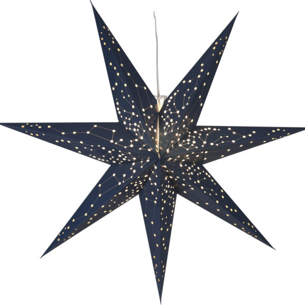 Popierinė žvaigždė BLUE STAR 100CM  