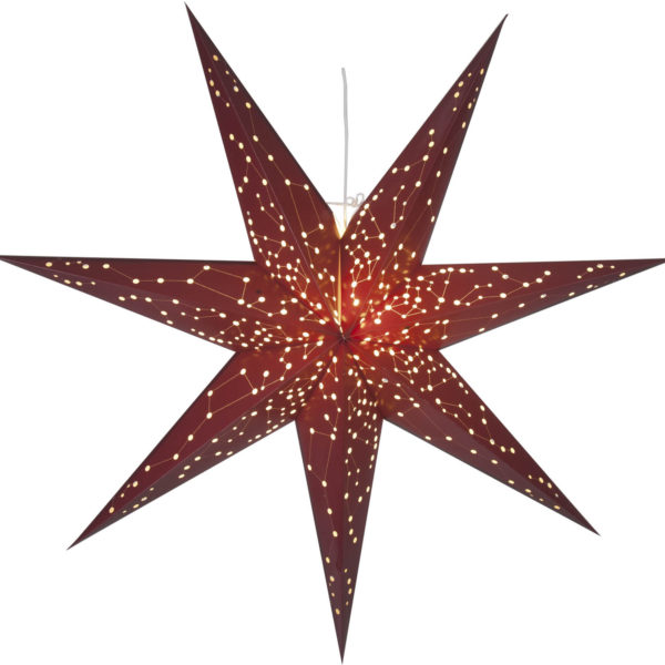 Popierinė žvaigždė RED STAR 100CM  