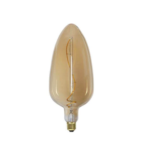 LED lemputė INDUSTRIAL VINTAGE AMBER C125, 3.3W / 2100K / E27  
