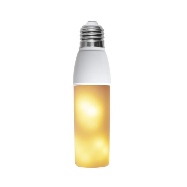 LED lemputė - liepsnos imitacija T45 FLAME, 2.4W-5.9W / 1800K / E27  