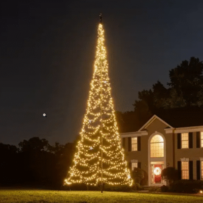 Girlianda 8m vėliavos stovui FAIRYBELL TWINKLE 1500LED