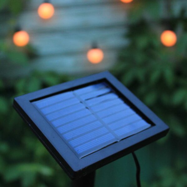 4.4m lempučių girlianda su saulės baterija LIGHT BALL SOLAR  