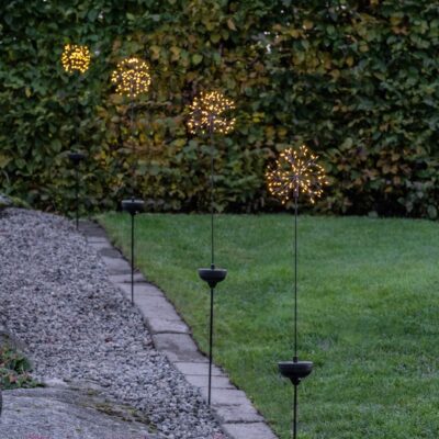 lauko zibintai su saules baterija solar pukelis 481-78