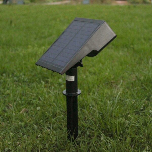 Galingas žibintas su saulės baterija SOLAR SPOTLIGHT Saulės baterijos 