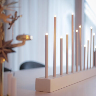 pastatoma dekoracija kaledine zvakide 644-11