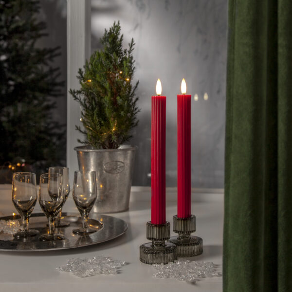 061-75 radonos kaledines zvakes dinner candle kaledines led