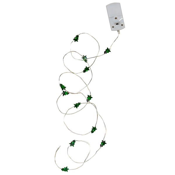 Lemputės-vielutės su baterijomis CHRISTMAS TREE (1.10m)  