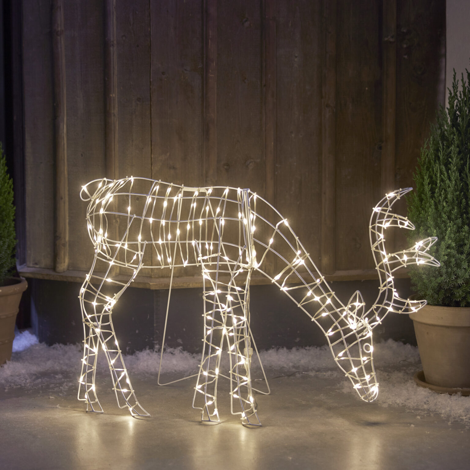 Kal din Lauko Dekoracija ATJA DEER 64CM Mi ko viesos