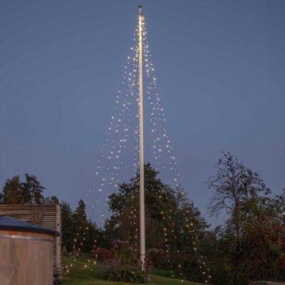 Girlianda iki 10m vėliavos stovui GOLDEN LIGHTS 500LED