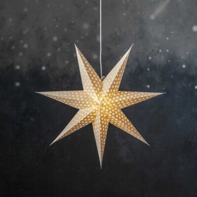 Popierinė žvaigždė CLOUD WHITE 60CM