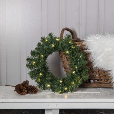 Kalėdinė lauko dekoracija su baterijomis DALBO 40CM