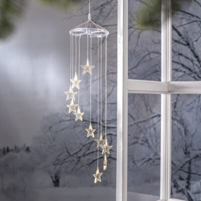 Pakabinama šviečianti dekoracija su baterijomis MOBILO