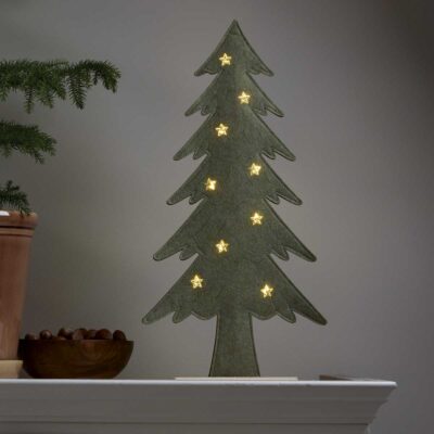 Šviečianti dekoracija COZY CHRISTMAS TREE 36CM