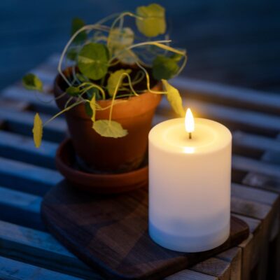 Lauko žvakė su saulės baterija SAUL 12CM