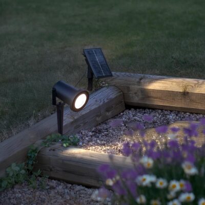 Žibintas su saulės baterija POWER SPOT SOLAR