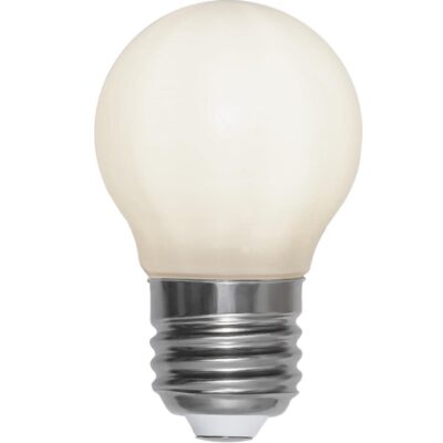 LED lemputė girliandai G45 OPAQUE, 2W / 2700K / E27